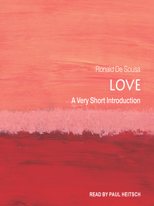 Title details for Love by Ronald De Sousa - Wait list